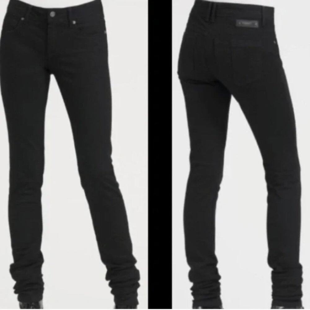 Burberry Brit Slim Skinny Black Jeans New with Tags Size 26